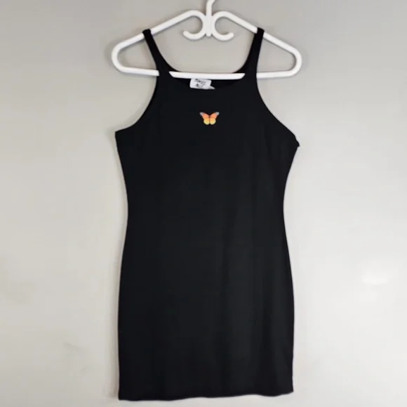 Princess Polly Butterfly Tank Mini Dress Sz. 12 - Picture 2 of 10
